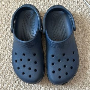 Navy Crocs